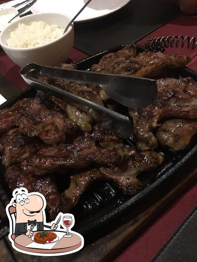 Comida em La Parrilla