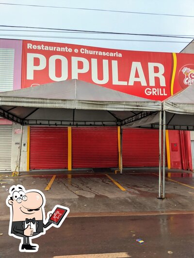 Restaurante e churrascaria Popular gril foto