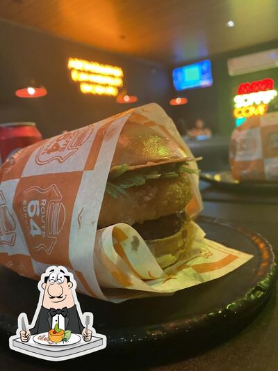 Comida em Route64 Burger