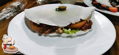 Peça um hambúrguer no Villa Café