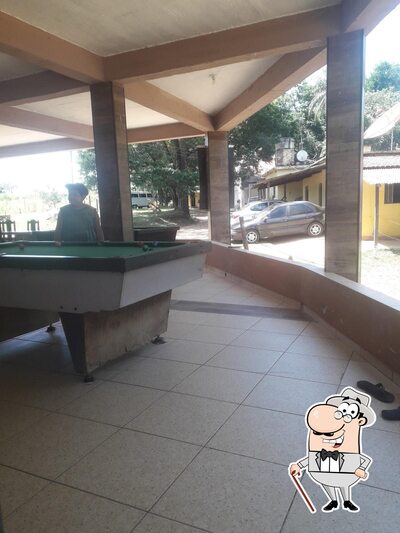 a área exterior é uma característica importante do Ranchos Prainha