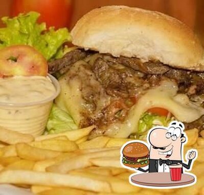 Peça um dos hambúrgueres oferecidos no Pão com Carne