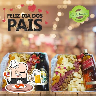 Panificadora Pão Quente serve uma opção de cervejas