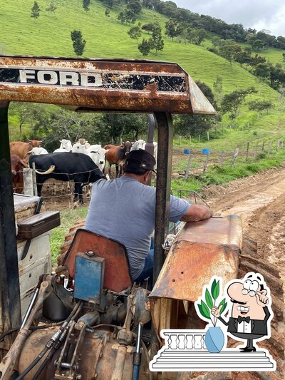 Você pode espairecer no na área externa do ZALAZ