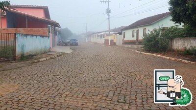 a parte exterior é uma característica importante do Bar do Moreira