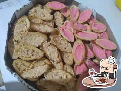 Experimente refeições de carne do menu