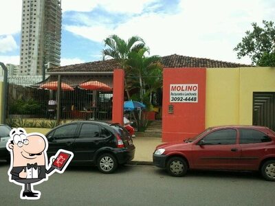 O exterior do Restaurante Molino