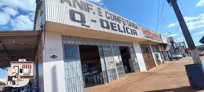 Descubra a área externa do Q-Delícia Panificadora e Confeitaria