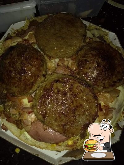 Os hambúrgueres do Sorveteria Ladotti irão saciar uma variedade de gostos