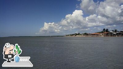 Desfrute da vista da área externa do Barraca AP