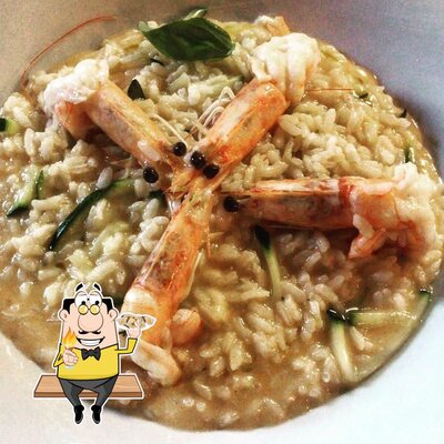 I clienti di Mr.J possono provare vari pasti di mare