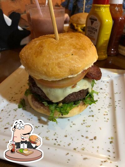 Deguste um dos hambúrgueres disponíveis no Hand Gourmet