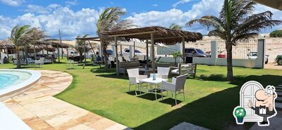 Descubra o exterior do Positano Lounge beach - Canoa Quebrada