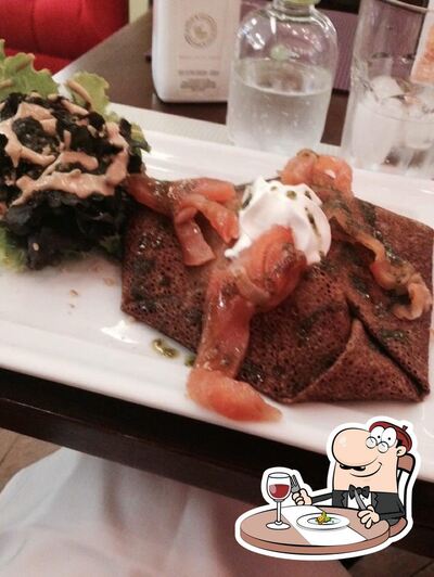 Comida em Amélie Creperie