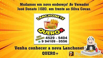 Você pode pedir batatas fritas como acompanhamento ou lanche