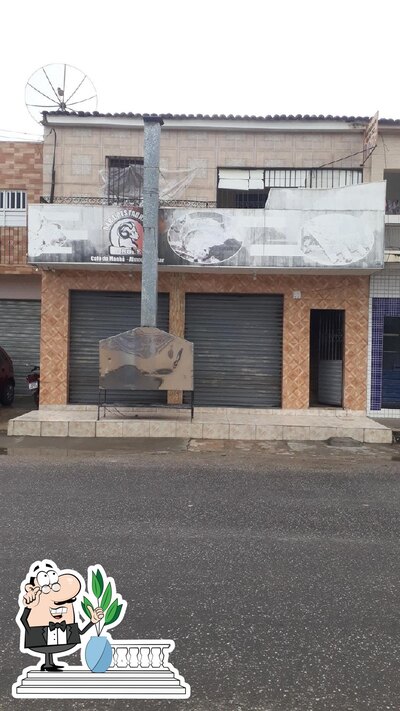 o exterior é uma característica importante do Bar e Restaurante do Bode