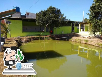 Você pode espairecer no exterior Pesqueiro Sabor da Família