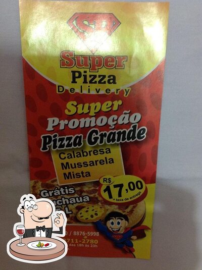 Comida em Super Pizza Delivery