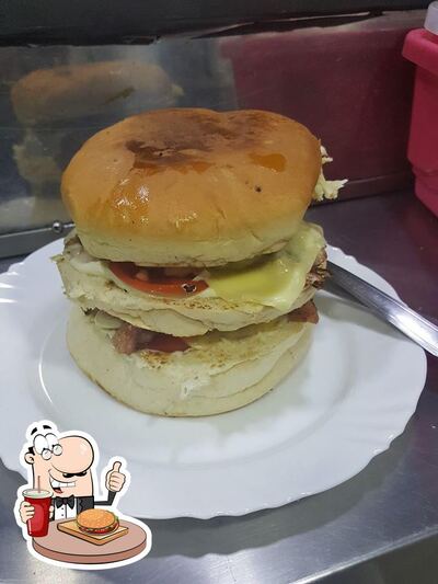 Peça um hambúrguer no Sabor do Churrasco