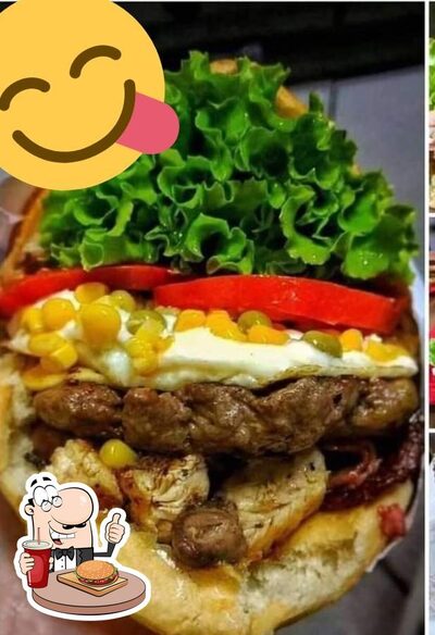 Consiga um hambúrguer no Recanto Burger By Praia Azul