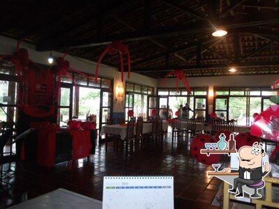 O interior do Restaurante Praia Formosa