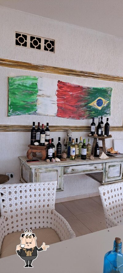 Desfrute de uma bebida no Positano Lounge beach - Canoa Quebrada