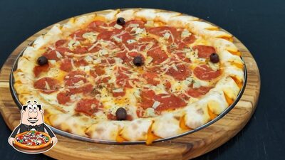 No Pizzaria Mangaba, você pode pedir pizza