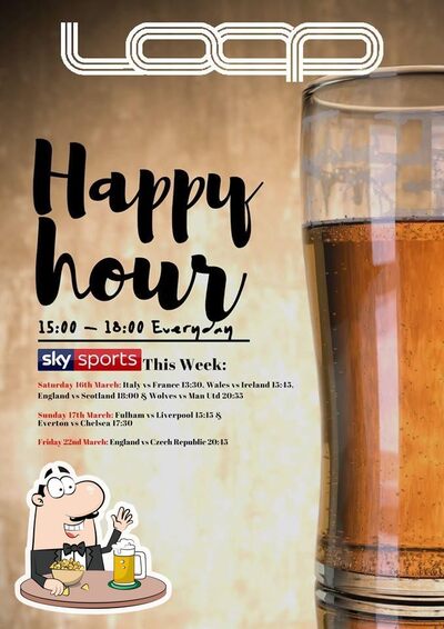 Profitez d'une bière en fin de journée