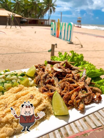 Platos en Barraca Lagoa Azul - Baixio-BA