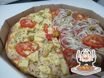 Escolha pizza no Joel Pizzaria Jataìzinho PR