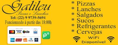 A marca do Pizzaria e Lanchonete Delivery Galileu