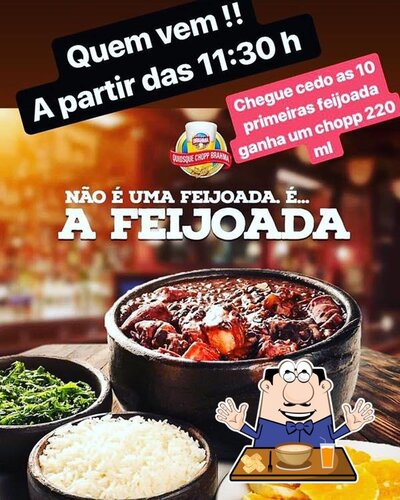 Platos en Quiosque Brahma