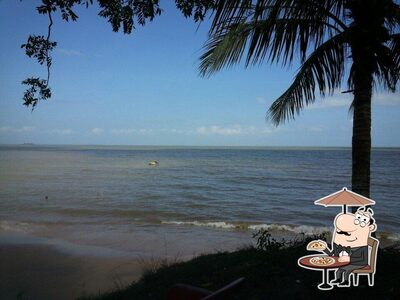 Você pode espairecer no exterior Tapiocaria da Dora