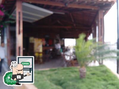 Você pode espairecer no exterior Churrascaria Bar Maria Fumaça