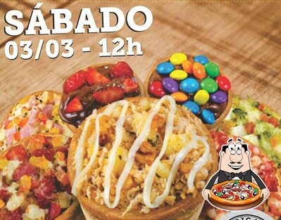 Escolha pizza no Temakombi