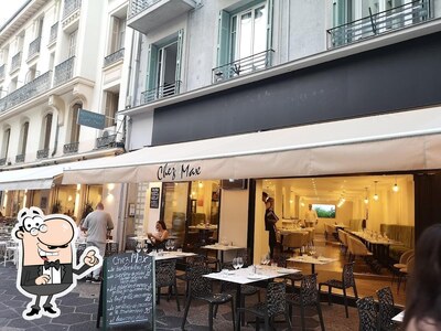 L'intérieur de Chez Max restaurant