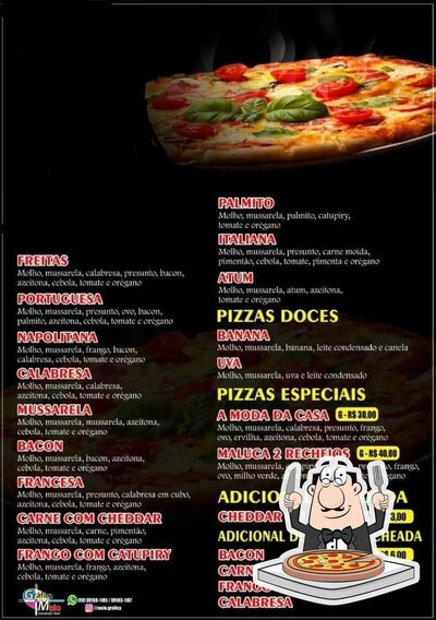 Consiga pizza no Pizzaria São luis