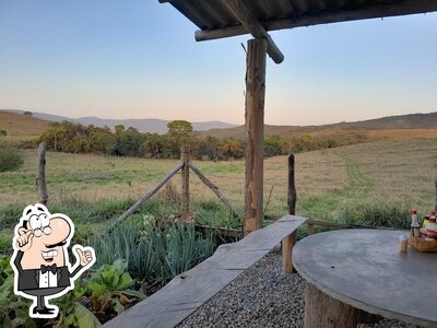 O interior do Trailer Laura