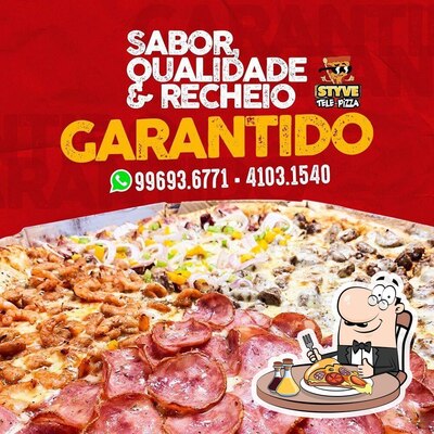 Consiga diversos tipos de pizza