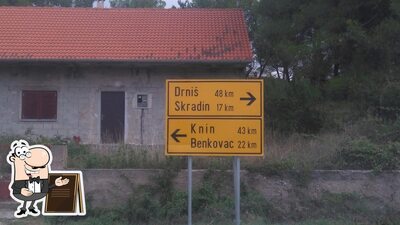 Goditi la vista dall'area esterna di Pension und Restaurant Mate