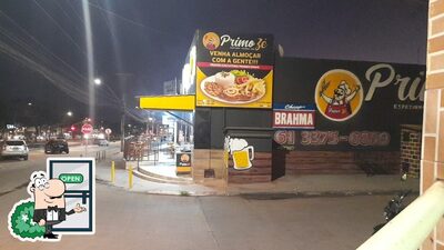 O exterior do Primo Zé