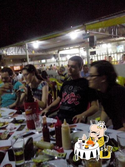 Comida em Hangar Bar