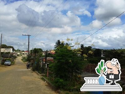 O exterior do Barra Lanches