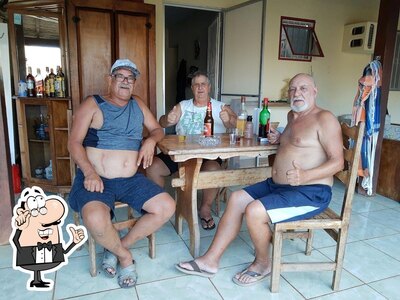 O interior do Trailer Império Do Peixe