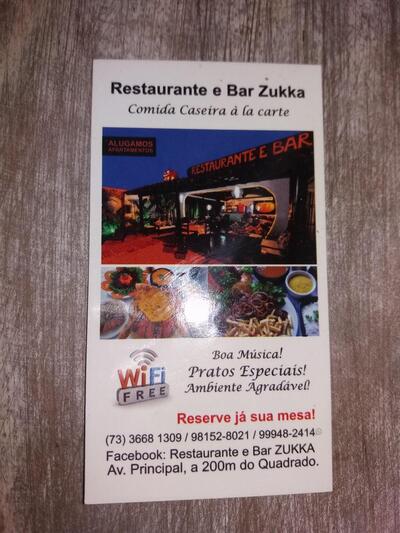 Leia as informações sobre o Restaurante Zukka
