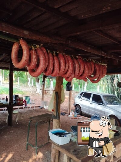 Você pode espairecer no na área externa do "Rancho do Mata Égua"