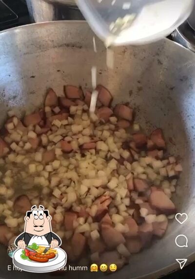 Comida em Pousada Sitio do jaco