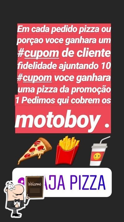 Aqui está a publicidade do Haja Pizza