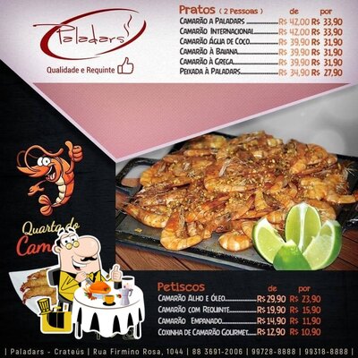 Comida em Paladars