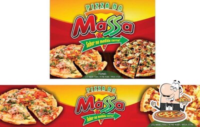 Escolha pizza no PIZZA DA MASSA Almenara MG